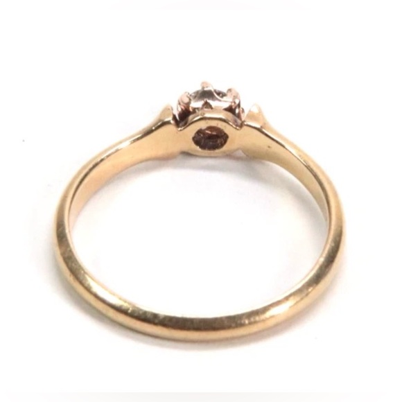 Antique Tiffany & Co. Old European Cut Diamond Engagement  Antique Tiffany & Co. 18K Yellow Gold Diamond Engagement Ring